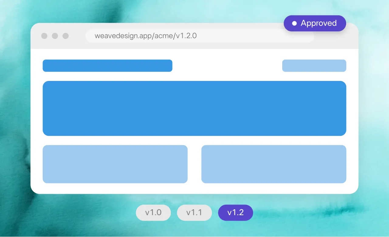 Versioning workflow preview